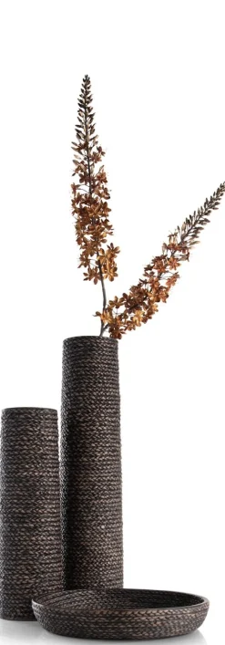 COCOmaison Vazen>Adam vaas H68,5cm - Zwart