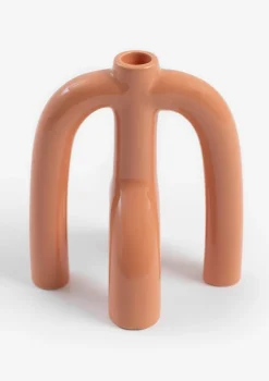 COCOmaison Kandelaars En Kaarsenhouders>Adele kandelaar H20cm - Oranje