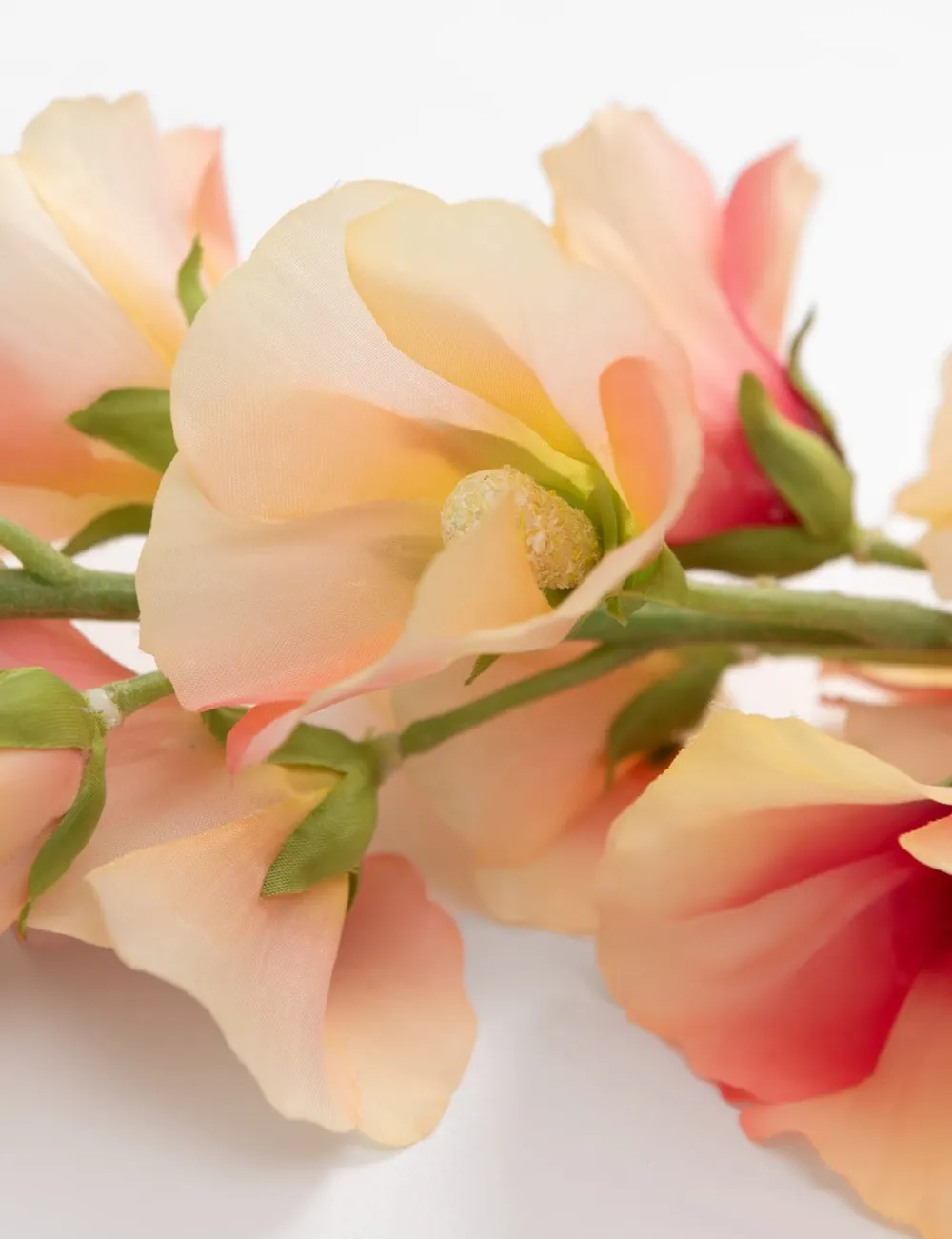 COCOmaison Kunstbloemen En -Planten>Alcea spray kunstbloem H105cm - Roze