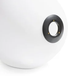 COCOmaison Vervanging Glas>Ally glazen bol D30cm - Wit
