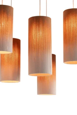 COCOmaison Hanglampen>Ambre hanglamp 5*E27 - Koper
