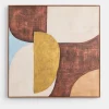 COCOmaison Schilderijen>Annabel schilderij 80x80cm - Multikleur