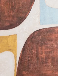 COCOmaison Schilderijen>Annemijn schilderij 80x80cm - Multikleur