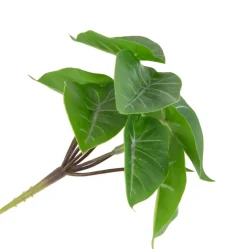 COCOmaison Kunstbloemen En -Planten>Anthurium Mini Bush H13cm kunstbloem - Groen