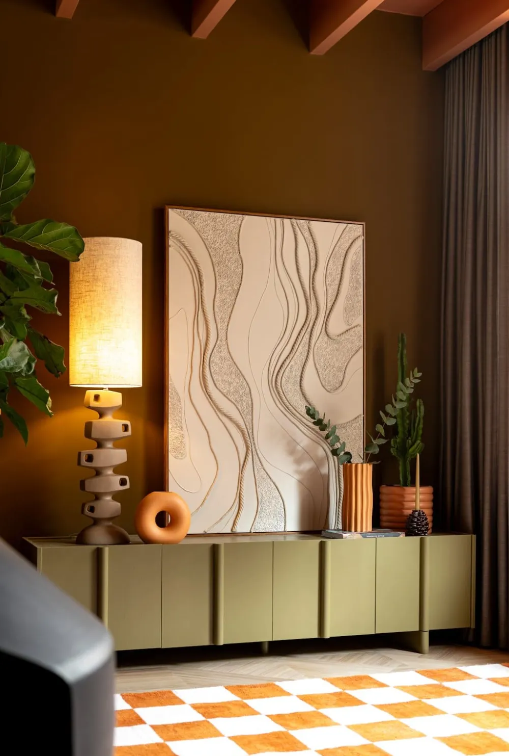 COCOmaison Vloerlampen>Anton vloerlamp 1*E27 - Beige