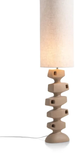 COCOmaison Vloerlampen>Anton vloerlamp 1*E27 - Beige