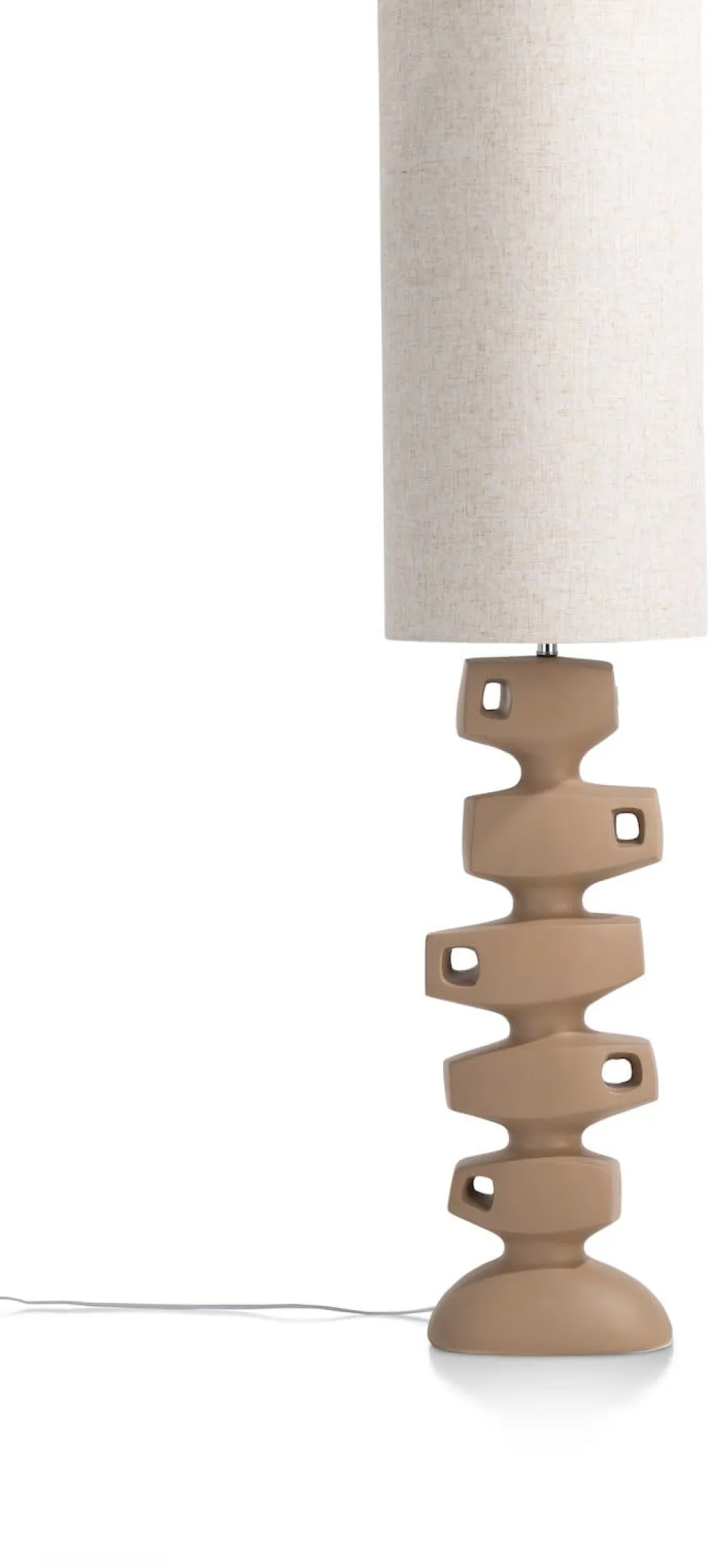 COCOmaison Vloerlampen>Anton vloerlamp 1*E27 - Beige