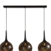COCOmaison Hanglampen>Arjen hanglamp 3*E27 - Zwart/Goud