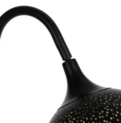 COCOmaison Tafellampen>Arjen tafellamp 1*E27 - Zwart/Goud