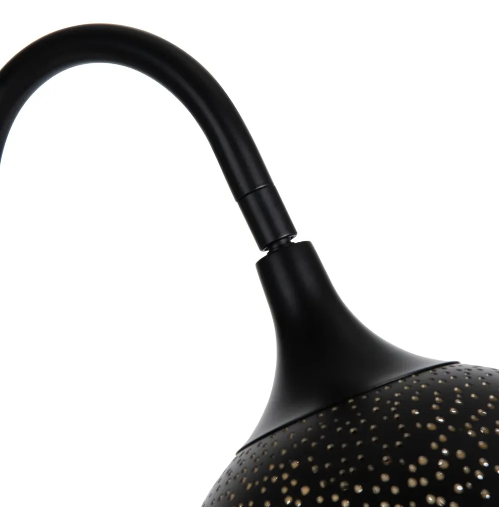 COCOmaison Tafellampen>Arjen tafellamp 1*E27 - Zwart/Goud