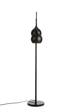 COCOmaison Vloerlampen>Arjen vloerlamp 2*E27 - Zwart/Goud