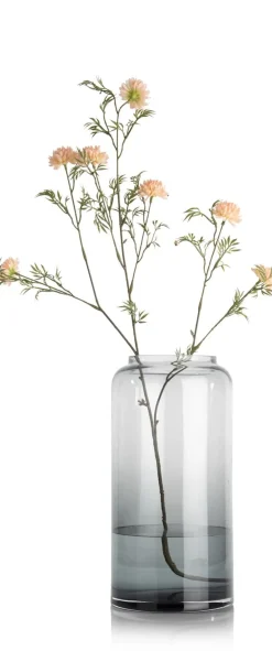 COCOmaison Kunstbloemen En -Planten>Ball Mum Spray H93cm - Oranje