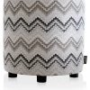 COCOmaison Poefs En Krukken>BeautiQ - Lush poef - rond 42 cm - Antraciet