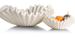 COCOmaison Tafelaccessoires>Bella schaal D28cm - Cremekleurig