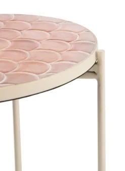 COCOmaison Bijzettafels>Bento bijzettafel H45cm - Roze