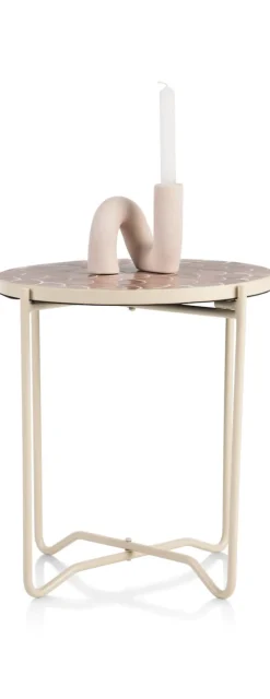 COCOmaison Bijzettafels>Bento bijzettafel H45cm - Roze