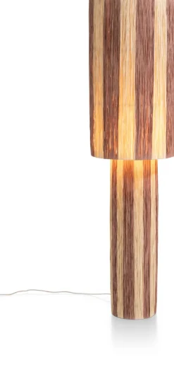 COCOmaison Vloerlampen>Billie vloerlamp 1*E27 - Bruin
