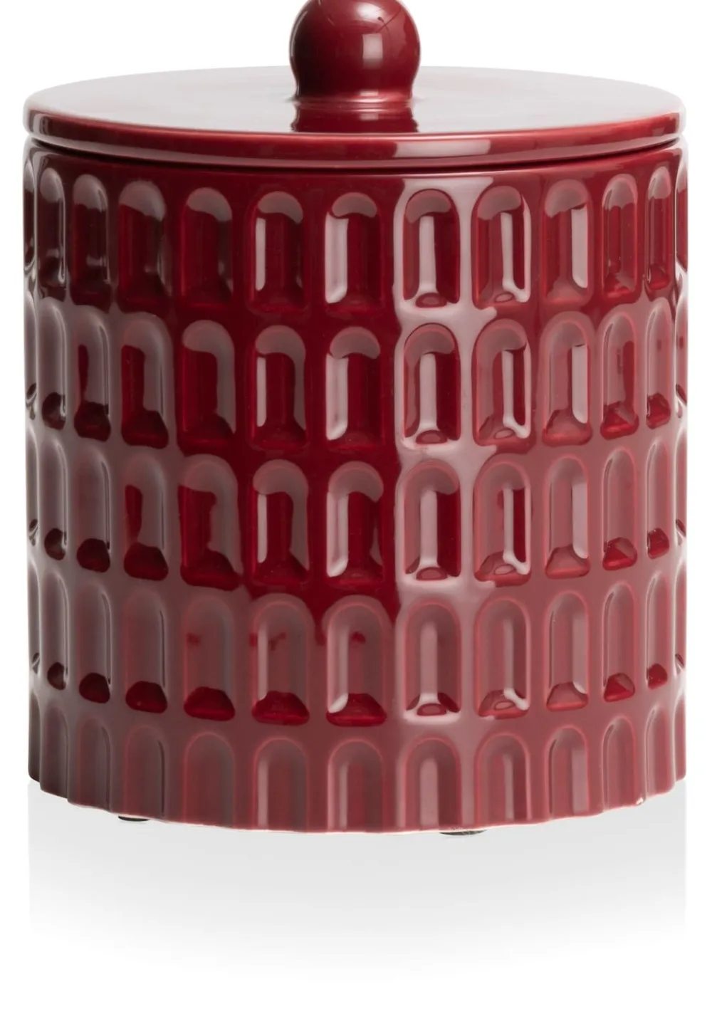 COCOmaison Potten En Bloempotten>Bisko pot H16.5cm - Bordeaux