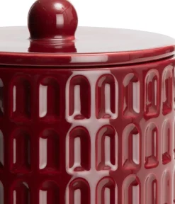 COCOmaison Potten En Bloempotten>Bisko pot H16.5cm - Bordeaux