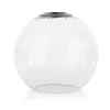 COCOmaison Vervanging Glas>Boris reserve glas D28cm - Grijs