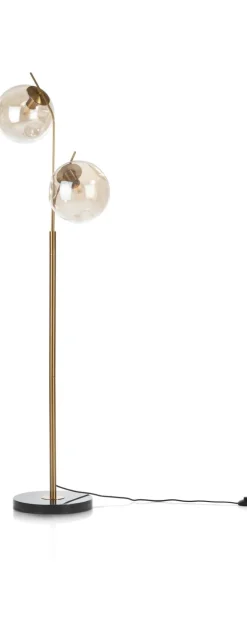 COCOmaison Vloerlampen>Bo vloerlamp 2*E27 - Goud