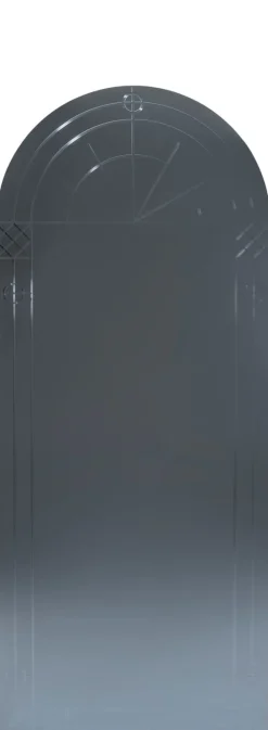 COCOmaison Spiegels En Wandspiegels>Bowie spiegel 70x170cm - Grijs