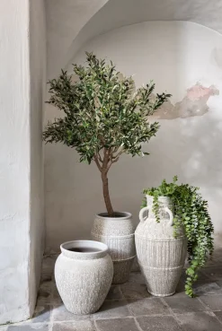 COCOmaison Potten En Bloempotten>Braga pot H25cm - Beige
