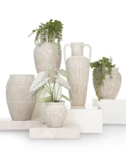 COCOmaison Vazen>Braga vaas H75cm - Beige
