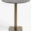 COCOmaison Bistro- En Bartafels>Brest bartafel marble light grey D80cm - Goud
