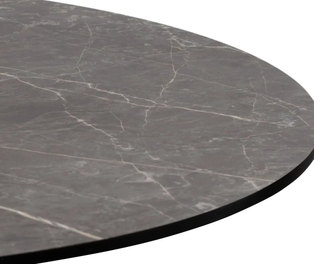 COCOmaison Bistro- En Bartafels>Brest bartafel marble light grey D80cm - Goud