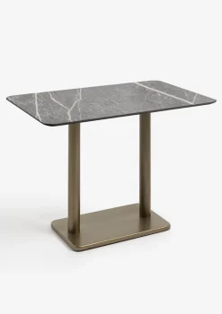 COCOmaison Bistro- En Bartafels>Brest bartafel marble light grey 120x75cm - Goud