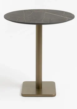 COCOmaison Bistro- En Bartafels>Brest bartafel marble onyx D80cm - Goud