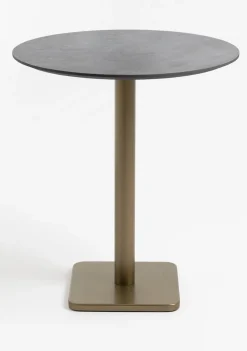 COCOmaison Bistro- En Bartafels>Brest bartafel stone anthracite D80cm - Goud