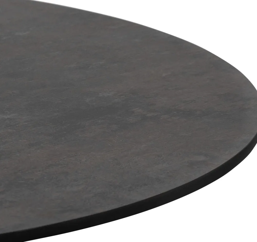 COCOmaison Bistro- En Bartafels>Brest bartafel stone anthracite D80cm - Goud