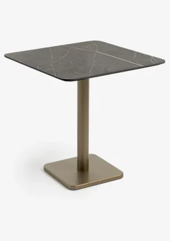 COCOmaison Bistro- En Bartafels>Brest bistrotafel marble onyx 75x75cm - Goud