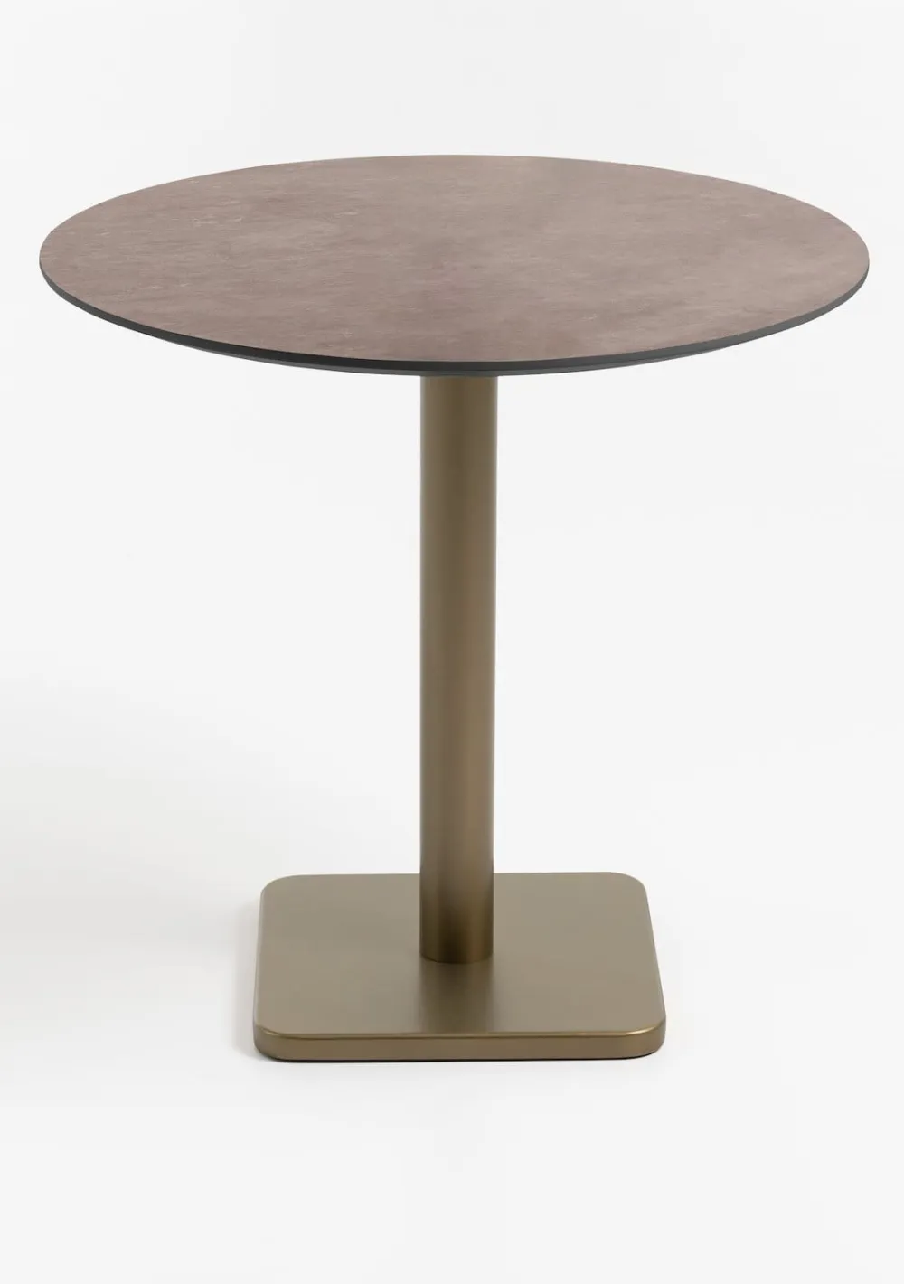 COCOmaison Bistro- En Bartafels>Brest bistrotafel stone rust D80cm - Goud
