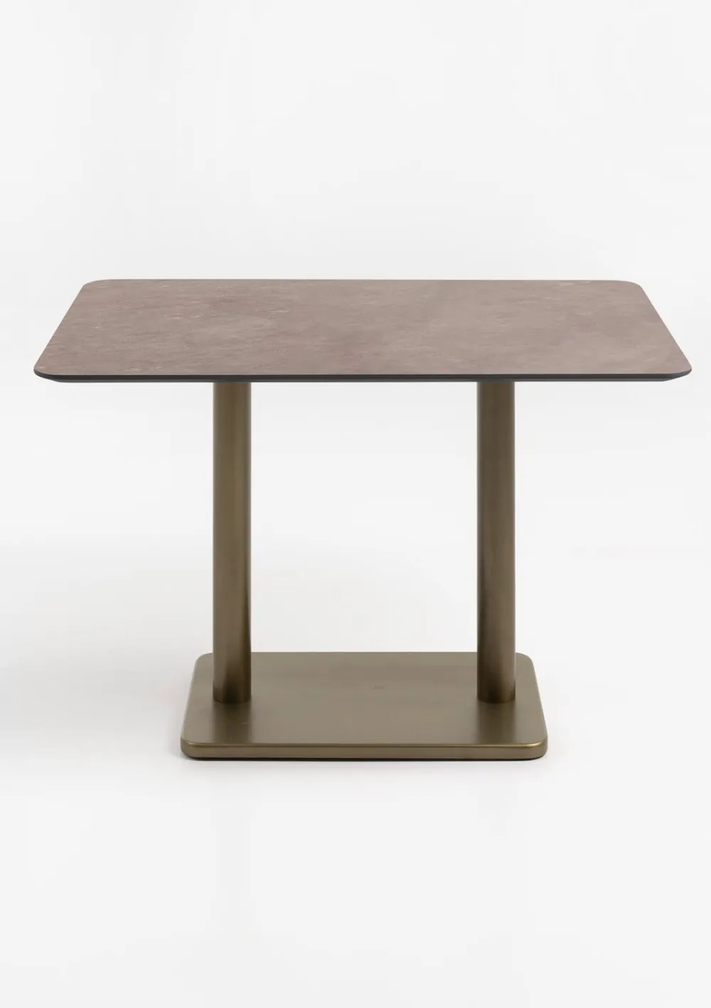 COCOmaison Bistro- En Bartafels>Brest bistrotafel stone rust 120x75cm - Goud