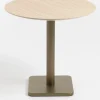 COCOmaison Bistro- En Bartafels>Brest bistrotafel Travertine D80cm - Goud
