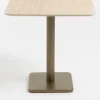 COCOmaison Bistro- En Bartafels>Brest bistrotafel Travertine 75x75cm - Goud