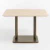 COCOmaison Bistro- En Bartafels>Brest bistrotafel Travertine 120x75cm - Goud