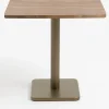 COCOmaison Bistro- En Bartafels>Brest bistrotafel vintage oak 75x75cm - Goud
