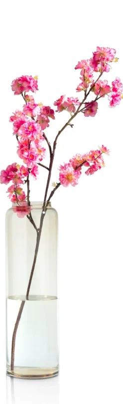 COCOmaison Kunstbloemen En -Planten>Cherry blossom spray H120cm - Roze
