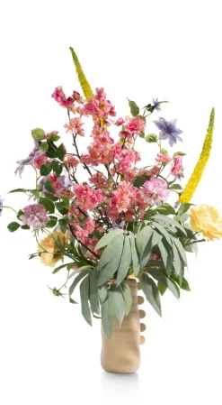 COCOmaison Kunstbloemen En -Planten>Cherry blossom spray H120cm - Roze