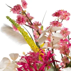 COCOmaison Kunstbloemen En -Planten>Cherry blossom spray H120cm - Roze