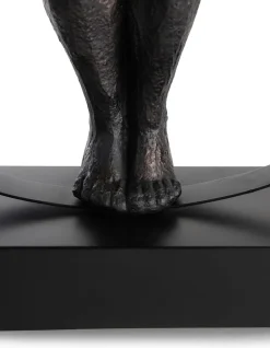 COCOmaison Beelden>Circle Man beeld H58cm - Zwart