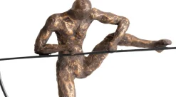 COCOmaison Beelden>Climbing beeld H33cm - Goud