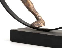 COCOmaison Beelden>Climbing beeld H33cm - Goud