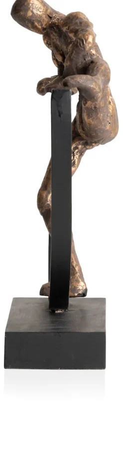 COCOmaison Beelden>Climbing beeld H33cm - Goud