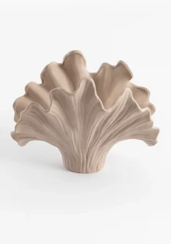 COCOmaison Vazen>Coral vaas H26cm - Grijs