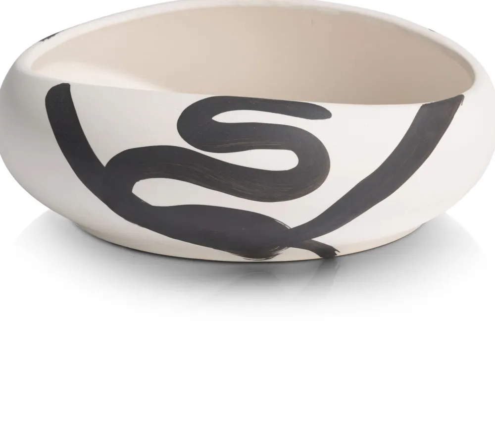 COCOmaison Tafelaccessoires>Curvy schaal D29cm - Multikleur